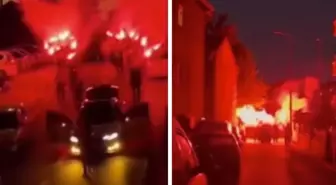 Kız isteme merasiminde meşale yakıp yol kapatan damat adaylarına ceza