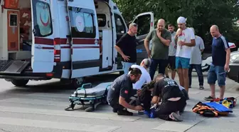 Sapanca'da Motosiklet Kazası: Sürücü Yaralandı