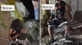Nedeni evlendiği için değil! Gencin başından aşağıya ne bulduysa döktüler
