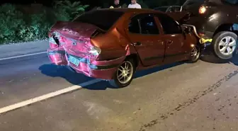 Rize'de Zincirleme Trafik Kazası: 5 Yaralı