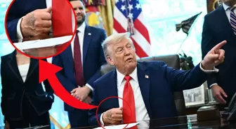 Trump'ın elindeki morluk dikkat çekti, Beyaz Saray 'Sık sık el sıkışmaktan' dedi