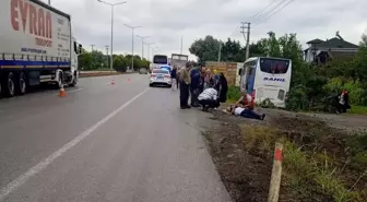 Samsun'da Yolcu Otobüsü Kaza Yaptı: 1 Ölü, 1 Yaralı