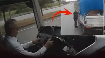 2 kişinin hayatını kaybettiği otobüs kazası kamerada