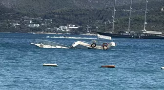 Bodrum'da Sintine Arızası Nedeniyle Tekne Battı