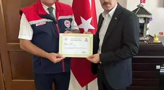 Soner Altun'a Üstün Başarı Belgesi