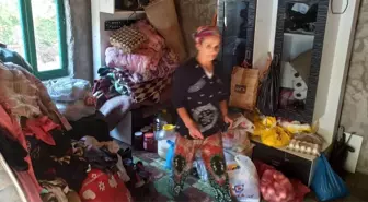 Zonguldak'ta Yıkılmak Üzere Olan Evde Yaşayan Çift Destek Bekliyor