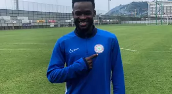 Çaykur Rizespor'un İbrahim Olawoyin, Galatasaray Maçında Elimizden Gelenin En İyisini Yaparız