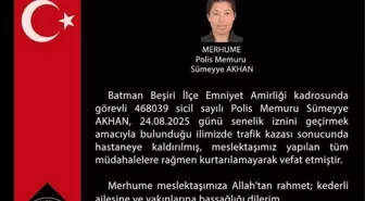 Mersin'de Kaza Geçiren Polis Memuru Sümeyye Akhan Hayatını Kaybetti