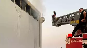 Malatya'da Fabrikada Yangın Çıktı