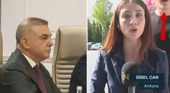 Muhabir memur zammını anlatırken arkadan gelen ses yayına damga vurdu