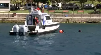 İstanbul'da Boğaziçi Yüzme Yarışı'nda Kaybolan Yüzücü İçin Arama Çalışmaları Sürüyor