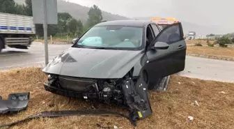 Samsun'da Trafik Kazası: İki Yaralı