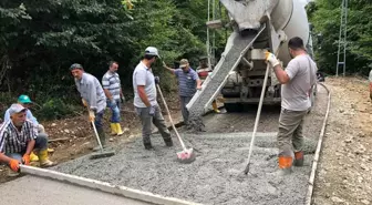 Yenigüler Köyü Sakinleri, Ulaşım Sorununu İmece ile Çözmeye Çalışıyor
