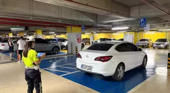 Manisa'da Engelli Park Yeri Denetiminde 79 Araç Ceza Yedi