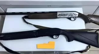 Isparta'da Ruhsatsız Tüfek ve Uyuşturucu Operasyonu