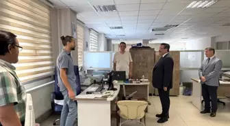 Kaymakam Cumali Atilla, Burhaniye İlçe Milli Eğitim Müdürlüğü'nü Ziyaret Etti