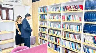 Havran Kaymakamı Kütüphane Ziyareti Gerçekleştirdi