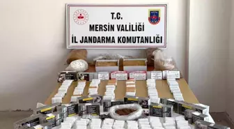 Mersin'de Kaçak Tütün ve Sigara Operasyonu: 3 Şüpheli Yakalandı