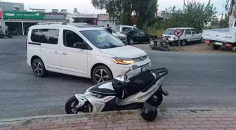 Manavgat'taki Trafik Kazasında Alkollü Motosiklet Sürücüsü Hastaneye Gitmeyi Reddetti