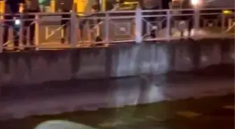 Adana'da Polis Uygulamasından Kaçmak İçin Sulama Kanalına Atlayan Kişiyi Vatandaşlar Kurtardı