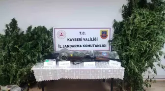 Kayseri'de Jandarma Operasyonu: 3 Kilo Esrar Ele Geçirildi