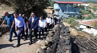 İzmir ve Bilecik'te Orman Yangını Sonrası Yeni Evler İçin Temel Atılıyor