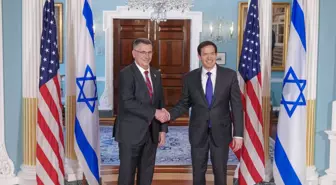 ABD ve İsrail Dışişleri Bakanları Washington'da Bir Araya Geldi