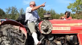 Kırık Ayağına Rağmen Yangına Müdahale Eden Vatandaş