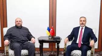 Hakan Fidan ve Rüstem Umerov Ankara'da Bir Araya Geldi