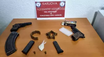 Bingöl'de Uyuşturucu Operasyonu: 8 Gram Metamfetamin ve 2 Kurusıkı Tabanca Ele Geçirildi
