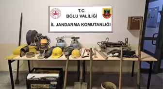 Bolu'da Kaçak Kazı Yapan 3 Kişi Suçüstü Yakalandı