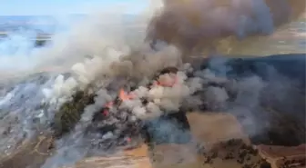 Bursa'da Orman Yangınına Hava ve Kara Müdahalesi