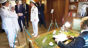 Cumhurbaşkanı Erdoğan, Savarona Yatını Ziyaret Etti