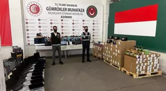 Edirne Sınır Kapılarında Kaçak Elektronik Eşya Operasyonu