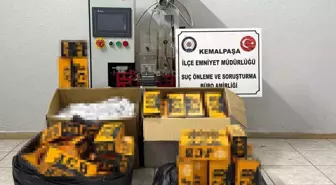 İzmir'de Kaçakçılıkla Mücadele Operasyonu: Çok Sayıda Ürün Ele Geçirildi