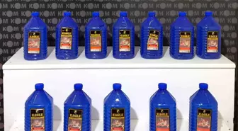 Kırıkkale'de Etil Alkol Operasyonu: 60 Litre Ele Geçirildi