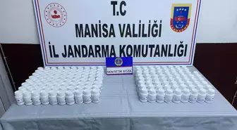 Manisa'da 8 Bin 740 Sentetik Hap Ele Geçirildi