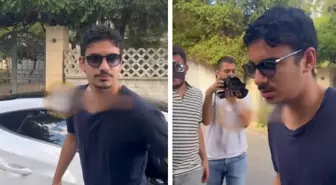 Mehmet Ali Erbil'in oğlu babasının nikahına gelirken düşme tehlikesi geçirdi! İşte o anlar