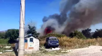 Geyve'de Otluk ve Ağaçlık Alanda Yangın Çıktı