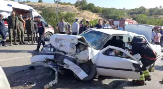 Samsun'da Kafa Kafaya Çarpışma: 1 Ölü, 10 Yaralı