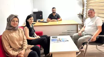 Yeşilay Adıyaman Şubesi, İHA'yı Ziyaret Etti