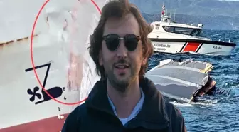 Yukay'ın teknesine çarpan geminin kaptanı dümeni bırakıp mangal yapmış