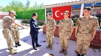 Bitlis'te Jandarma Personeline Rütbe Terfi Töreni Düzenlendi