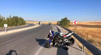 Çorum'da Motosiklet Kazası: Sürücü Yaralandı