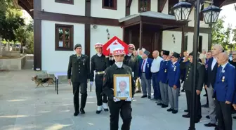 Edirne'de Kıbrıs gazisi son yolculuğuna uğurlandı