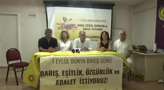 İzmir'de 1 Eylül Dünya Barış Günü'nde Barış Vurgusu