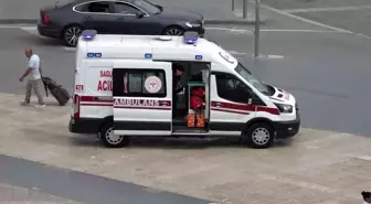 Samsun'da Merdivenlerden Düşen Yaşlı Vatandaş Hastanelik Oldu