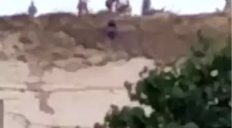 Kapadokya'da Fotoğraf Çekerken Vadiye Düşen Turist Kurtarıldı