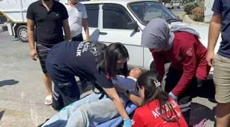 Muğla'da Otomobil ile Motosiklet Çarpıştı: Hamile Kadın Yaralandı