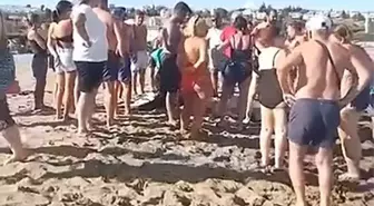 Tekirdağ'da yasağa rağmen denize giren Ukraynalı kadın boğuldu